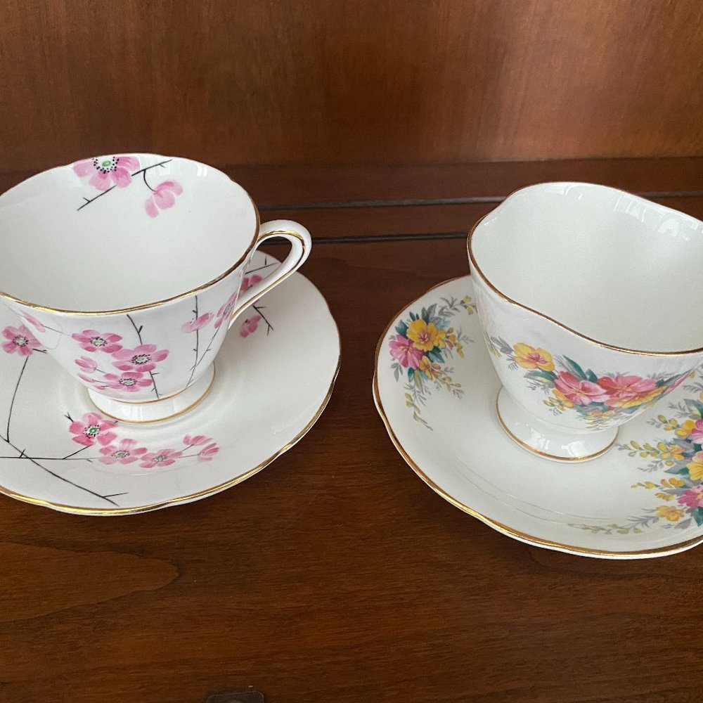 Tuscan and Clarence vintage cup&saucer